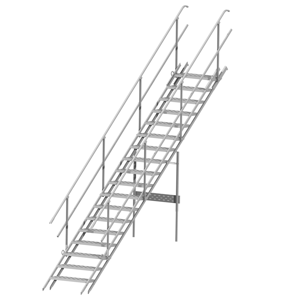 18 stupňové schody na stavby